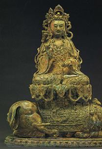 金銅普賢菩薩像