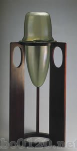 木製スタンド付花瓶