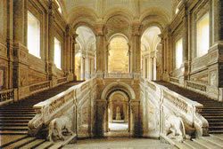 カゼルタの18世紀の王宮（イタリア世界遺産）