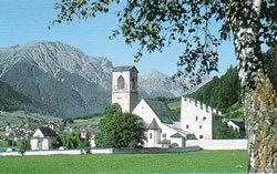 ミュスタイメレの聖ヨハネのベネデイクト会修道院（スイス世界遺産）