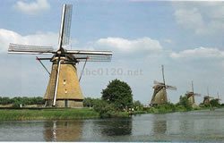 キンデルダイク-エルスハウトの風車群（オランダ世界遺産）