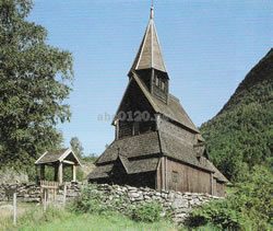 ウルネスの木造教会(ノルウェー世界遺産）