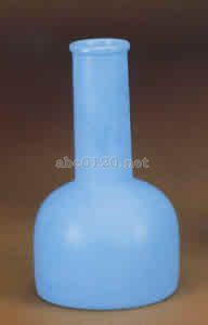 青色砧形瓶