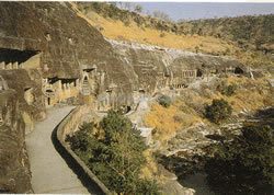 アジャンタ石窟群(インド世界遺産）