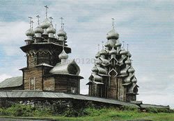 キジ島の木造教会（ロシア世界遺産）