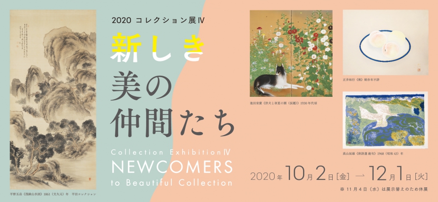 「2020コレクション展Ⅳ　新しき美の仲間たち」大分県立美術館
