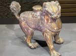 獅子像-五代～遼時代-銅造鍍金-中国の仏像-東洋館-東京国立博物館-東京