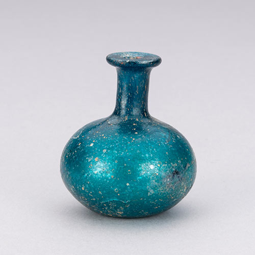小瓶 イランまたはイラク 5-8世紀 後期サーサーン朝～初期イスラーム時代 ガラス