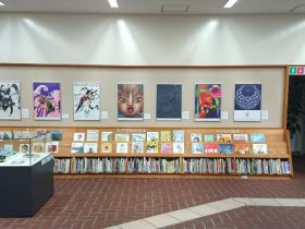 「東京2020公式アートポスター展」（ミニ展示）町田市民文学館ことばらんど