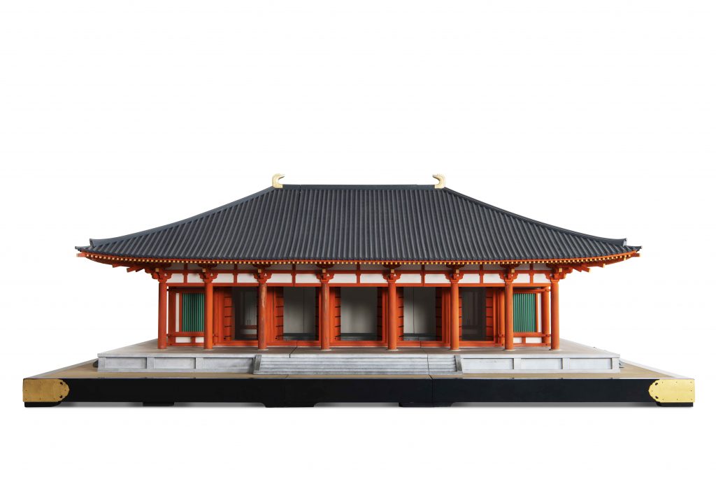 唐招提寺金堂 十分の一模型 （東京国立博物館蔵）