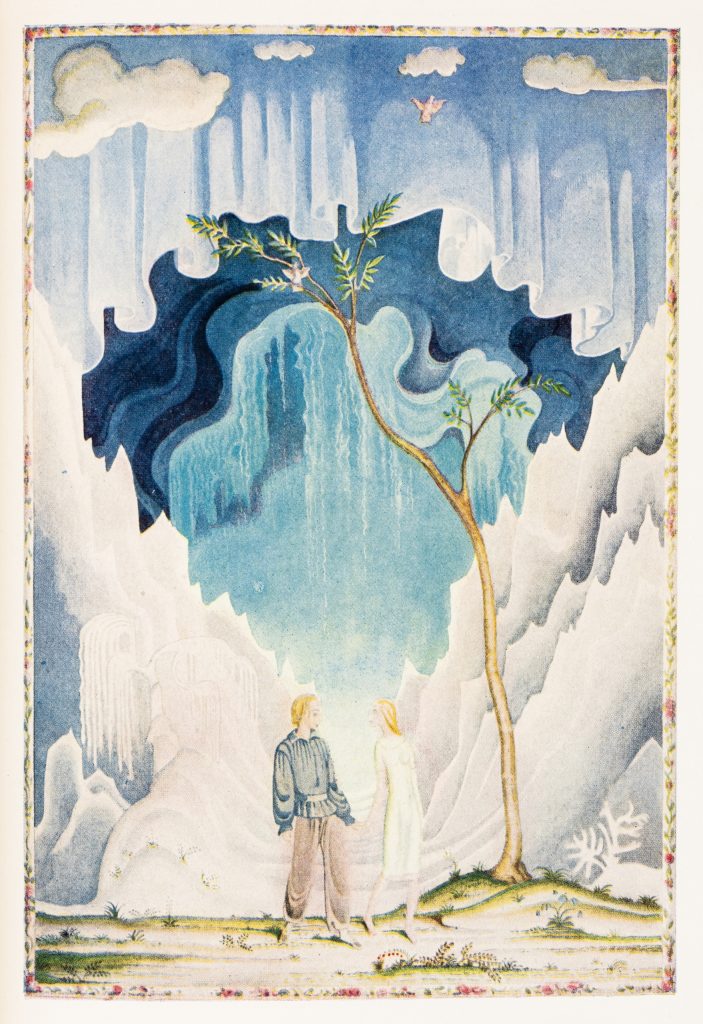 カイ・ニールセン画「雪の女王」 『Fairy Tales by Hans Andersen（アメリカ版）』1924年／George H. Doran Company刊