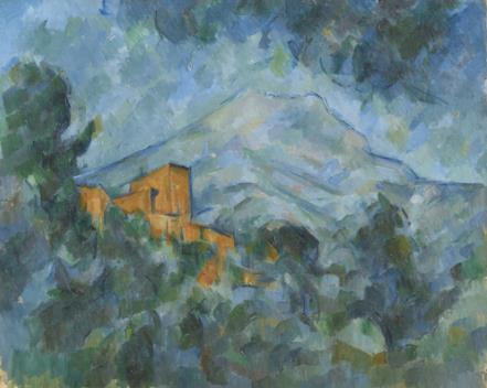 ポール・セザンヌ《サント=ヴィクトワール山とシャトー・ノワール》1904-06年頃
