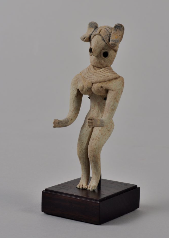《女性土偶》パキスタン　紀元前3000－前2500年頃　森田コレクション