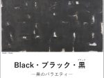 「Black・ブラック・黒-黒のバラエティ」坂本善三美術館