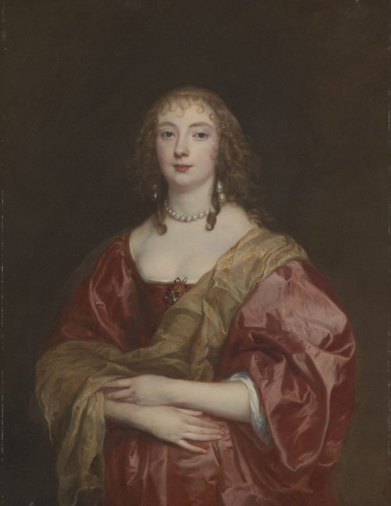 アントニー・ヴァン・ダイク 《ベッドフォード伯爵夫人 アン・カーの肖像》 1639年
