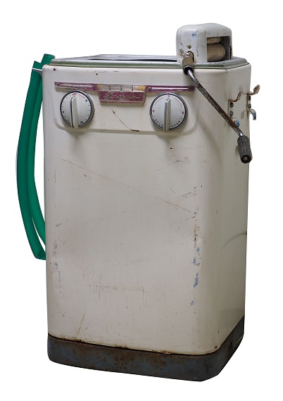 ローラー式洗濯機