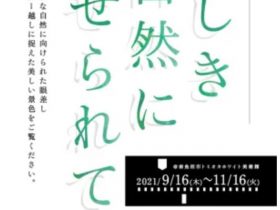 写真展「美しき自然に魅せられて」南魚沼市トミオカホワイト美術館