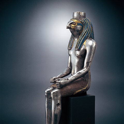 隼頭神像 エジプト　紀元前1295－1213年頃 女神立像