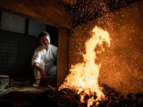 「武者小路実篤と映画」三溪園