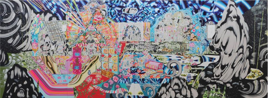 水野里奈《青い宮殿》2019年　高橋コレクション蔵　撮影：宮島径 ©MIZUNO Rina/Courtesy Mizuma Art Gallery