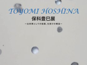 「保科豊巳展―出来事としての絵画、仕掛けの構造―」東御市梅野記念絵画館