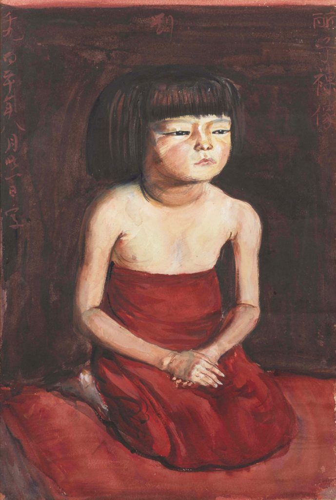 岸田劉生 《麗子裸像》1920年 京都国立近代美術館蔵