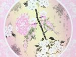 「お茶でもいかが？」―桜とアオガラ― 41×41cm