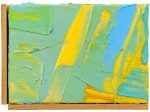 岡﨑乾二郎　Kenjiro Okazaki 《天気の間断（水はお日様が分解する）》 Break in the Weather (Water is Decomposed by the Sun) 2009 アクリル、カンヴァス／Acrylic on canvas (H)17.2×(W)24×(D)3cm ©️ Kenjiro Okazaki Courtesy of Takuro Someya Contemporary Art