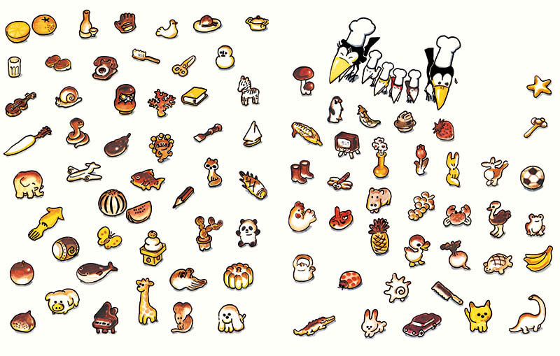 『からすのパンやさん』 1973年 偕成社 ©Satoshi KAKO ©Kako Research Institute Ltd. 2019