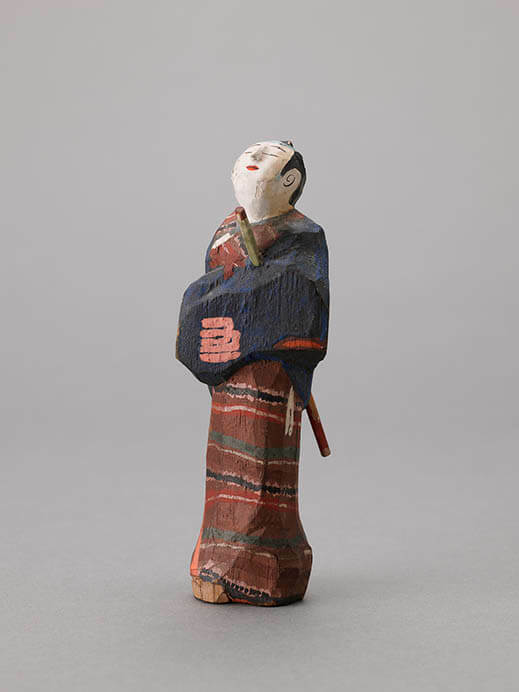 堂本印象　木彫人形　月影　1914年　京都府立堂本印象美術館蔵