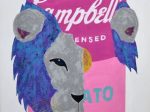 「Campbells Soup Lion」 65.2 x 53cm