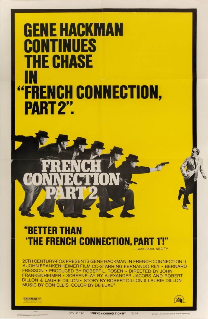 『フレンチ・コネクション2』(1975年)US版ポスター