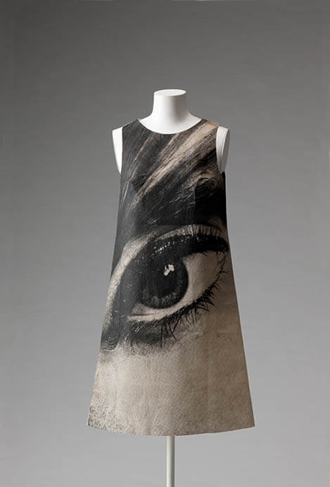 ハリー・ゴードン《ポスター・ドレス》1968年頃、京都服飾文化研究財団蔵、畠山崇撮影