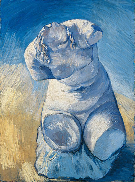 フィンセント・ファン・ゴッホ《石膏トルソ（女）》　1887～88年　メナード美術館蔵