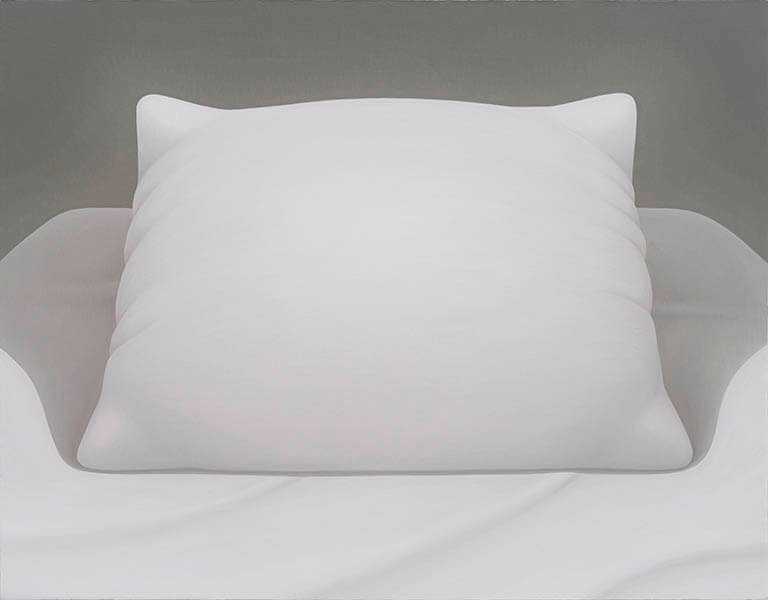 小林孝亘《Pillow》2021年、油彩、カンヴァス、91x117cm（作家蔵）
