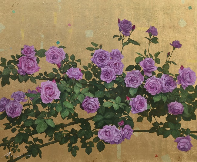 「～花の咲く風景～安西 大 油絵展」玉川高島屋