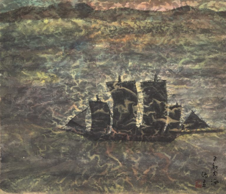 不知火海　1980年　原爆の図丸木美術館蔵