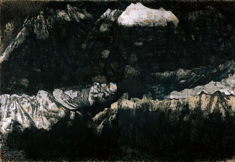 伯耆大山　1966年　原爆の図丸木美術館蔵