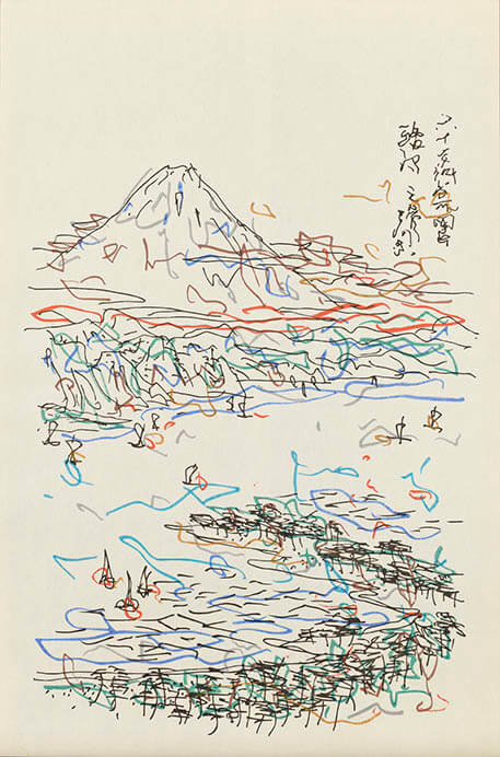 《Suruga》 1983年 横尾忠則現代美術館蔵