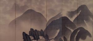 横山大観《雲去来》 熊本県立美術館所蔵 大正6年（1917） （前期展示）