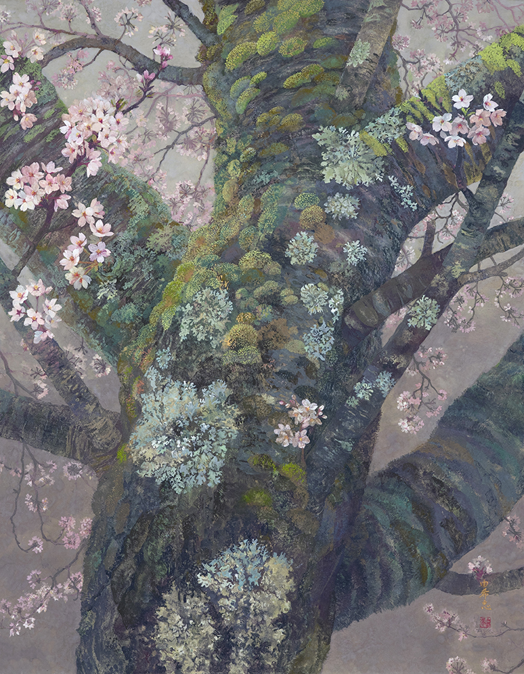 第9回 桜花賞 奨励賞　北川由希恵《春を纏う》2021年