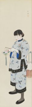 島成園「上海娘」日本・1924年　大阪市立美術館蔵