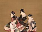 菱川宗理《見立六歌仙図》江戸時代（19世紀） 板橋区立美術館蔵