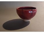 「紅紫茶盌」W13.1×H8.6×D11.7cm