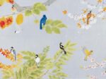 村淳之「四季花鳥図」大阪歌舞伎座緞帳原画 平成22年(2010)