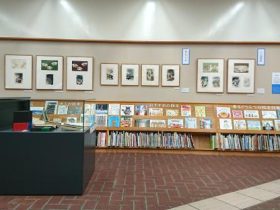 ミニ展示「三井永一　挿絵展」町田市民文学館ことばらんど