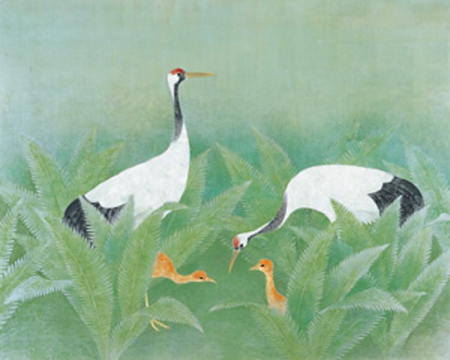 上村淳之「釧路湿原の春」 平成20年(2008)