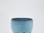 作品名：青瓷茶碗 サイズ：径11.4×高8.7㎝