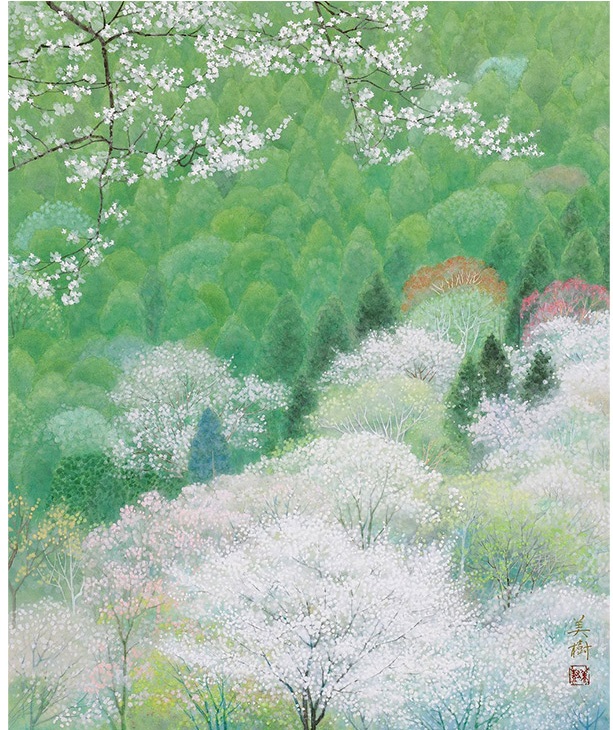 「山桜」 サイズ：8号