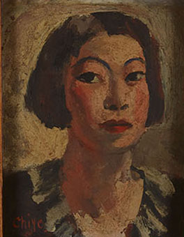 桑澤洋子《自画像》1932年/学校法人桑沢学園蔵